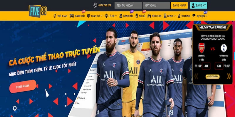 Five88 Chương trình khuyến mãi hấp dẫn tại Five88